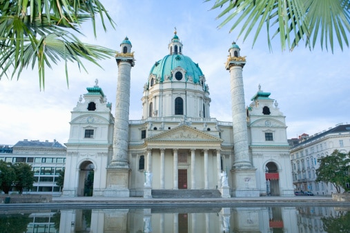 Karlskirche- Église Saint-Charles-Borromée