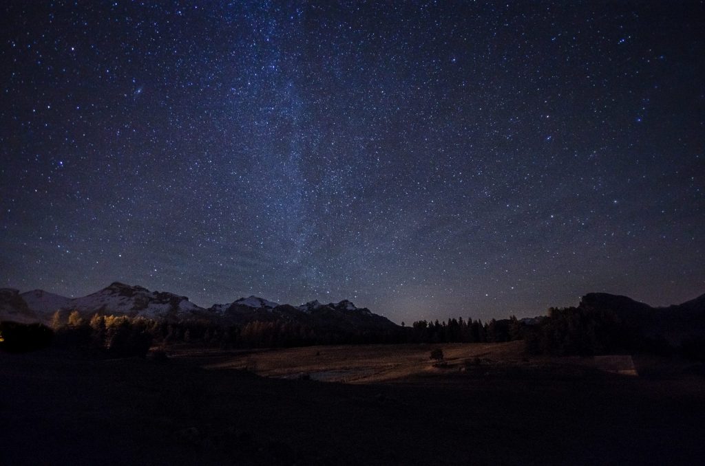 Nuit étoilée à la Joue du Loup, Dévoluy