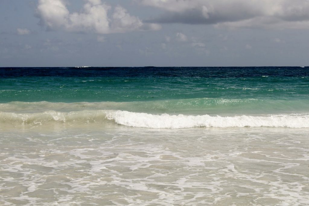 plage de Martinique dans les Antilles françaises