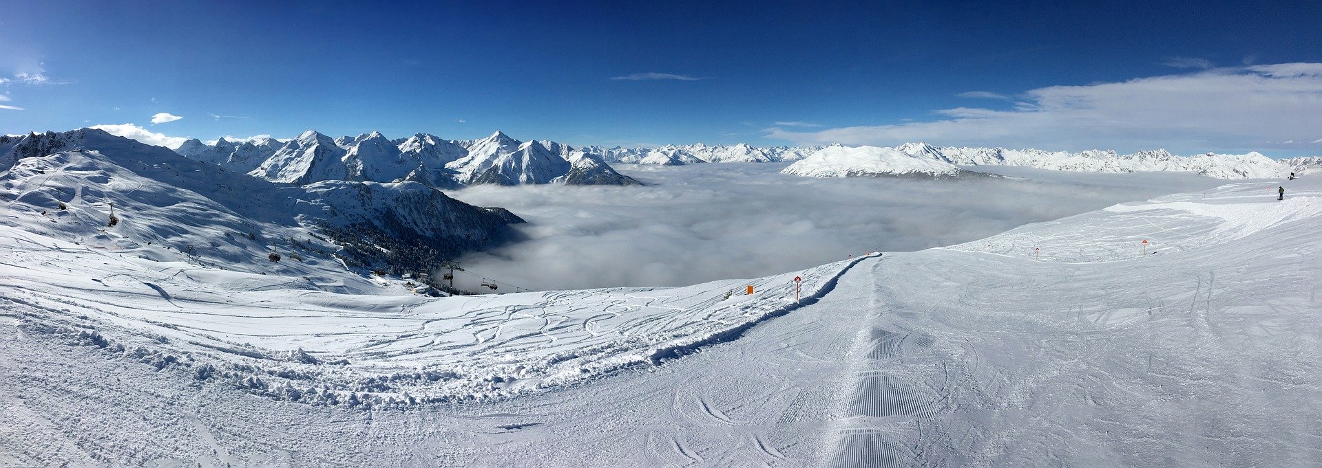 Panorama, piste de ski